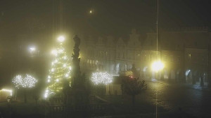 Město Telč - Náměstí Zachariáše z Hradce - 22.12.2025 v 06:45