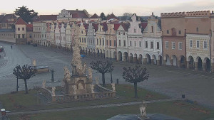 Město Telč - Náměstí Zachariáše z Hradce - 24.2.2026 v 07:45