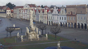 Město Telč - Náměstí Zachariáše z Hradce - 24.2.2026 v 08:45
