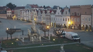 Město Telč - Náměstí Zachariáše z Hradce - 18.3.2026 v 05:45