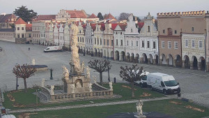 Město Telč - Náměstí Zachariáše z Hradce - 18.3.2026 v 06:45