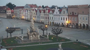 Město Telč - Náměstí Zachariáše z Hradce - 22.3.2026 v 05:45