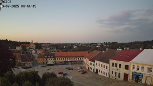 Město Dačice - Palackého náměstí - 3.7.2025 v 04:45