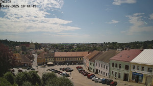 Město Dačice - Palackého náměstí - 3.7.2025 v 10:45
