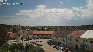 Město Dačice - Palackého náměstí - 3.7.2025 v 13:45