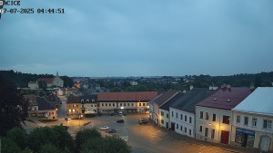 Město Dačice - Palackého náměstí - 7.7.2025 v 04:45