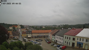 Město Dačice - Palackého náměstí - 7.7.2025 v 09:45