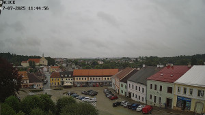 Město Dačice - Palackého náměstí - 7.7.2025 v 11:45