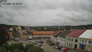 Město Dačice - Palackého náměstí - 7.7.2025 v 12:45