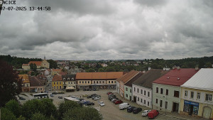 Město Dačice - Palackého náměstí - 7.7.2025 v 13:45