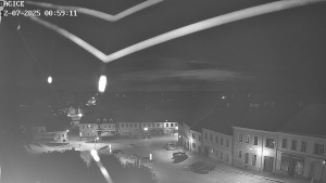Město Dačice - Palackého náměstí - 12.7.2025 v 01:00