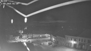 Město Dačice - Palackého náměstí - 12.7.2025 v 01:15