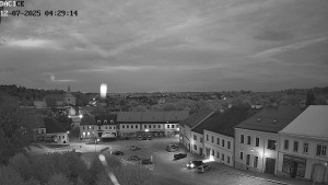 Město Dačice - Palackého náměstí - 12.7.2025 v 04:30