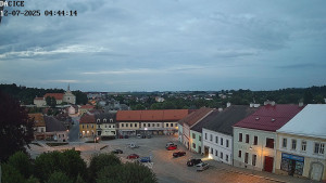 Město Dačice - Palackého náměstí - 12.7.2025 v 04:45