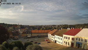 Město Dačice - Palackého náměstí - 12.7.2025 v 06:15