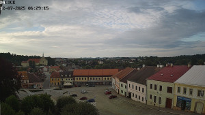 Město Dačice - Palackého náměstí - 12.7.2025 v 06:30