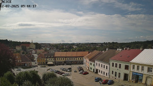 Město Dačice - Palackého náměstí - 12.7.2025 v 09:45