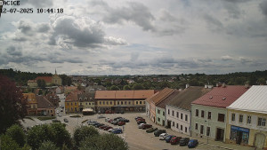 Město Dačice - Palackého náměstí - 12.7.2025 v 10:45