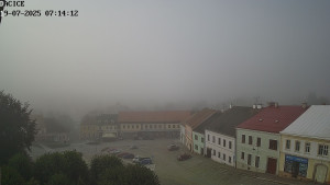 Město Dačice - Palackého náměstí - 19.7.2025 v 07:15