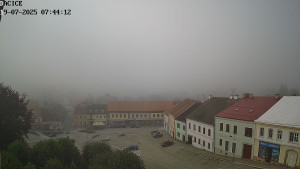 Město Dačice - Palackého náměstí - 19.7.2025 v 07:45