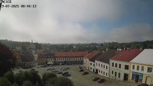 Město Dačice - Palackého náměstí - 19.7.2025 v 08:45