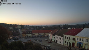 Město Dačice - Palackého náměstí - 29.9.2025 v 06:45