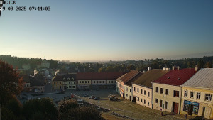 Město Dačice - Palackého náměstí - 29.9.2025 v 07:45