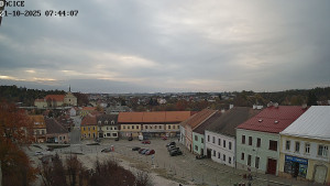 Město Dačice - Palackého náměstí - 21.10.2025 v 07:45