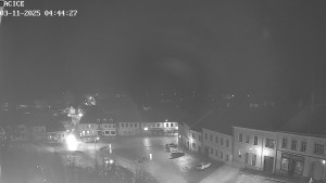 Město Dačice - Palackého náměstí - 3.11.2025 v 04:45