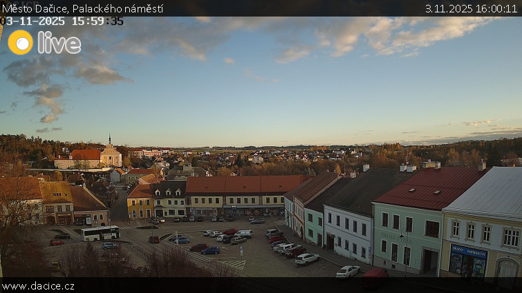 Město Dačice - Palackého náměstí - 3.11.2025 v 16:00