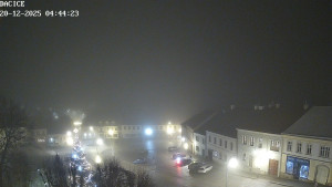 Město Dačice - Palackého náměstí - 20.12.2025 v 04:45