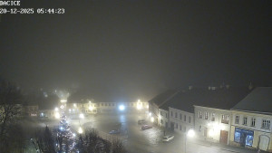 Město Dačice - Palackého náměstí - 20.12.2025 v 05:45