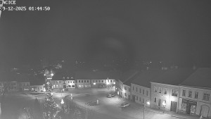 Město Dačice - Palackého náměstí - 29.12.2025 v 01:45
