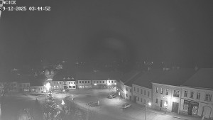 Město Dačice - Palackého náměstí - 29.12.2025 v 03:45
