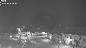 Město Dačice - Palackého náměstí - 29.12.2025 v 05:45