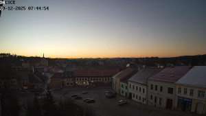 Město Dačice - Palackého náměstí - 29.12.2025 v 07:45