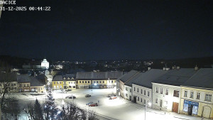 Město Dačice - Palackého náměstí - 31.12.2025 v 00:45