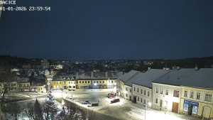 Město Dačice - Palackého náměstí - 2.1.2026 v 00:00