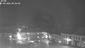 Město Dačice - Palackého náměstí - 2.4.2026 v 05:45