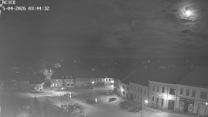 Město Dačice - Palackého náměstí - 5.4.2026 v 03:45 Město Dačice - Palackého náměstí - 5.4.2026 v 03:45