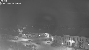 Město Dačice - Palackého náměstí - 5.4.2026 v 04:45 Město Dačice - Palackého náměstí - 5.4.2026 v 04:45