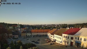 Město Dačice - Palackého náměstí - 16.6.2026 v 05:45 Město Dačice - Palackého náměstí - 16.6.2026 v 05:45
