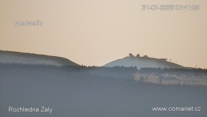 Aussichtsturm Žalý - Žalý, Riesengebirge, Isergebirge - 31.7.2026 v 07:45 Aussichtsturm Žalý - Žalý, Riesengebirge, Isergebirge - 31.7.2026 v 07:45