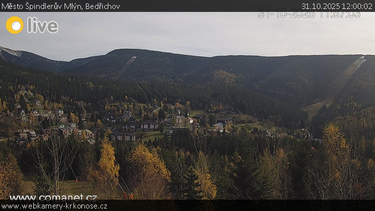 Město Špindlerův Mlýn - Bedřichov - 31.10.2025 v 12:00 Město Špindlerův Mlýn - Bedřichov - 31.10.2025 v 12:00