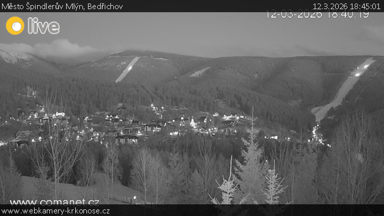 Město Špindlerův Mlýn - Bedřichov - 12.3.2026 v 18:45