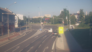 Město Přerov - Křižovatka ulic Komenského a Velké Novosady - 15.6.2025 v 06:45