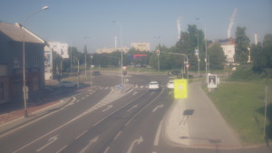 Město Přerov - Křižovatka ulic Komenského a Velké Novosady - 15.6.2025 v 07:45