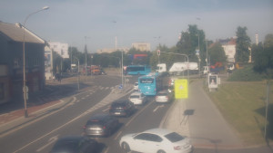 Město Přerov - Křižovatka ulic Komenského a Velké Novosady - 23.6.2025 v 07:45