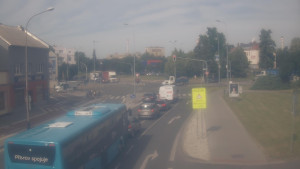 Město Přerov - Křižovatka ulic Komenského a Velké Novosady - 23.6.2025 v 08:45