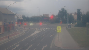 Město Přerov - Křižovatka ulic Komenského a Velké Novosady - 23.6.2025 v 20:45